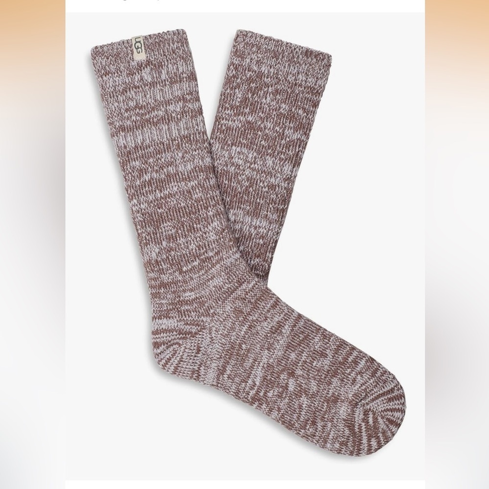 UGG Women's Rib Knit Slouchy Crew Socks new 🆕